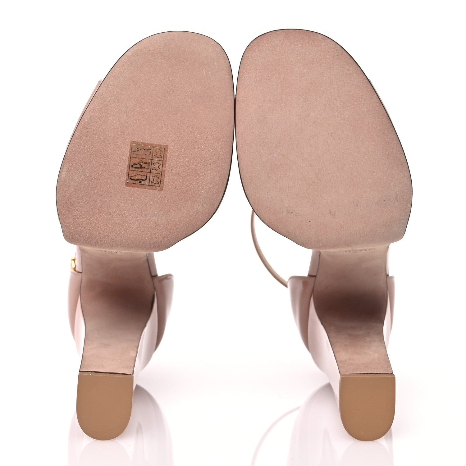 Valentino Garavani Patent Tan-Go 55/155mm Platform Sandals 41 Rose Cannelle 6 of 15