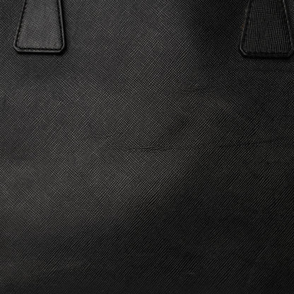 Prada Saffiano Lux Large Promenade Tote Black 10 of 15