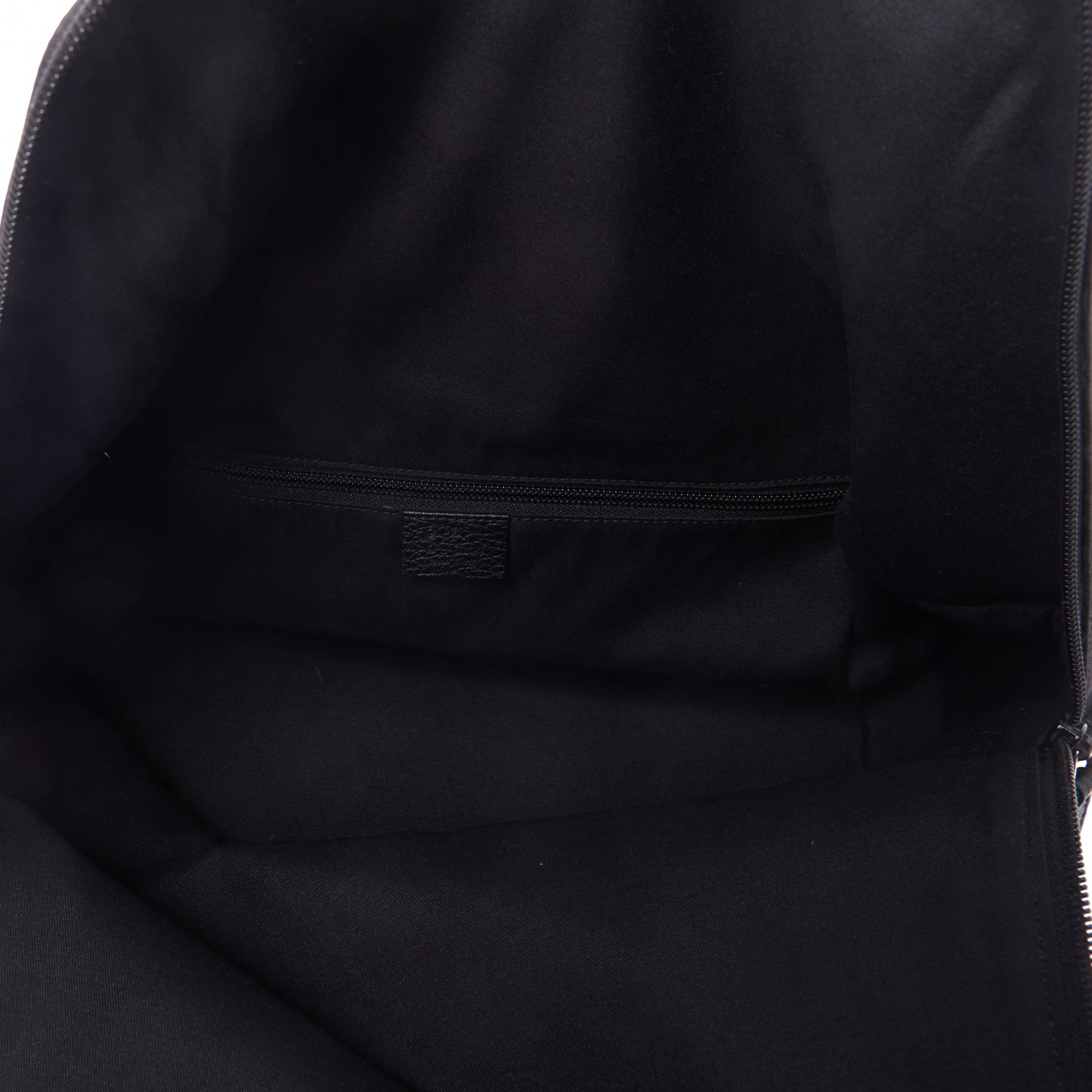 Nylon Monogram Medium Backpack Black