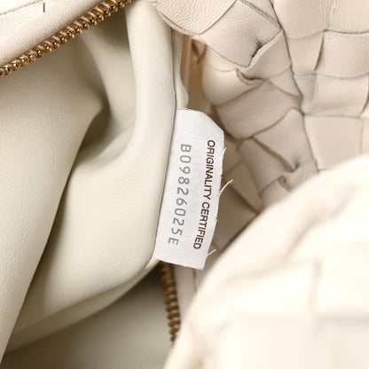 Bottega Veneta Nappa Intrecciato Teen Jodie Hobo White 6 of 9
