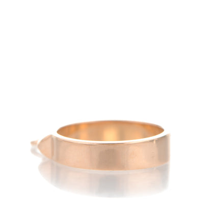 Hermes 18K Rose Gold PM Collier De Chien Ring 56 7.5 3 of 4