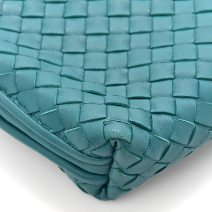 Bottega Veneta Nappa Intrecciato Nodini Crossbody Messenger Mallard 11 of 12