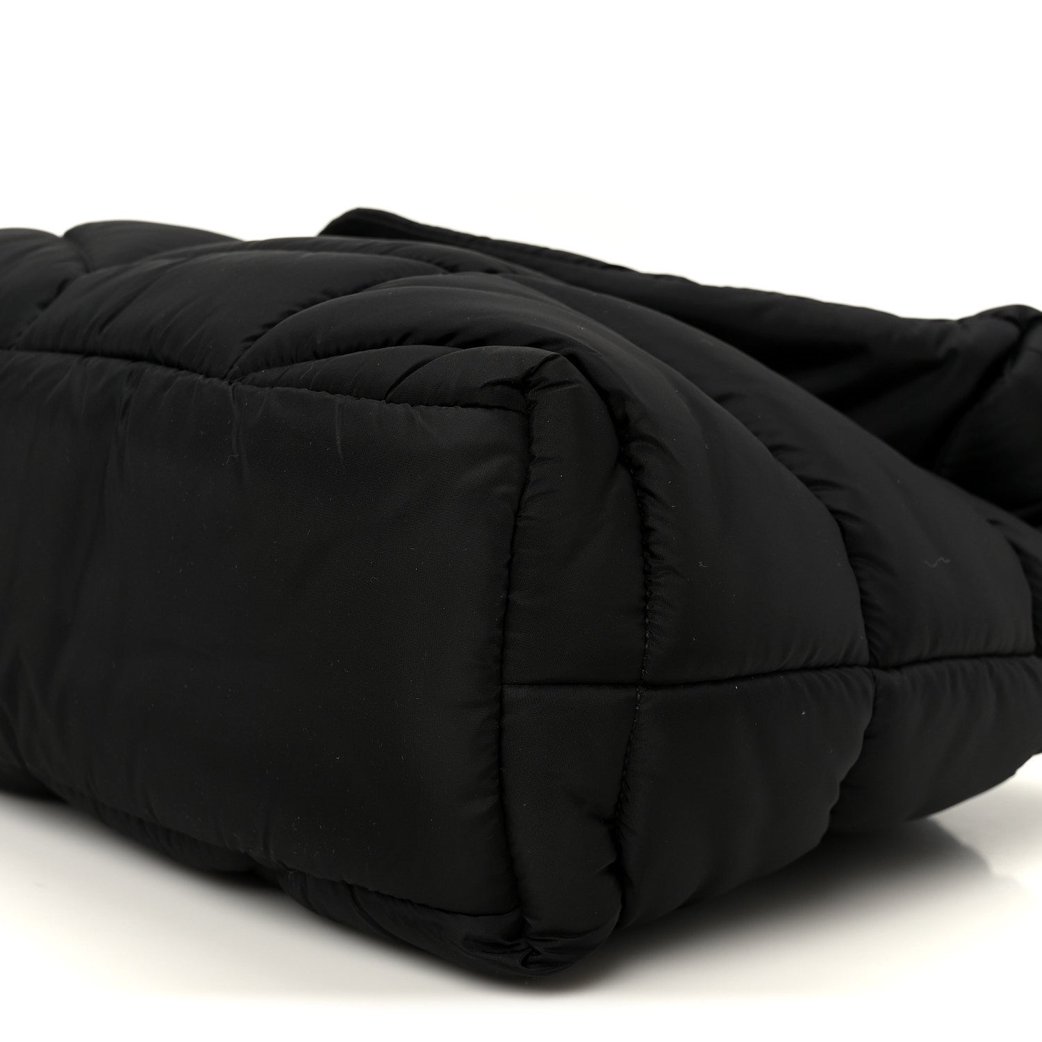 Saint Laurent Econyl Nylon Lou Puffer Messenger Black 10 of 10