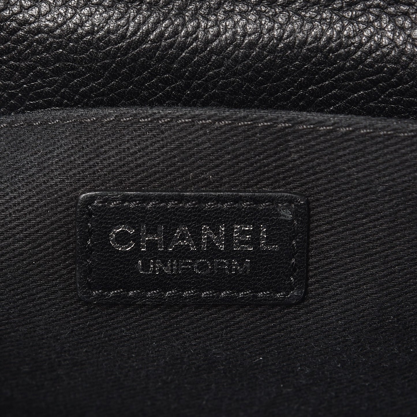 Grained Calfskin Quilted 2.55 Reissue Flap Belt Bag Clutch Black