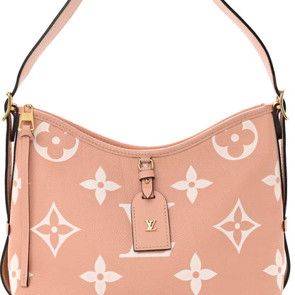 Louis Vuitton Empreinte Monogram Giant CarryAll PM Trianon Pink Cream 8 of 11