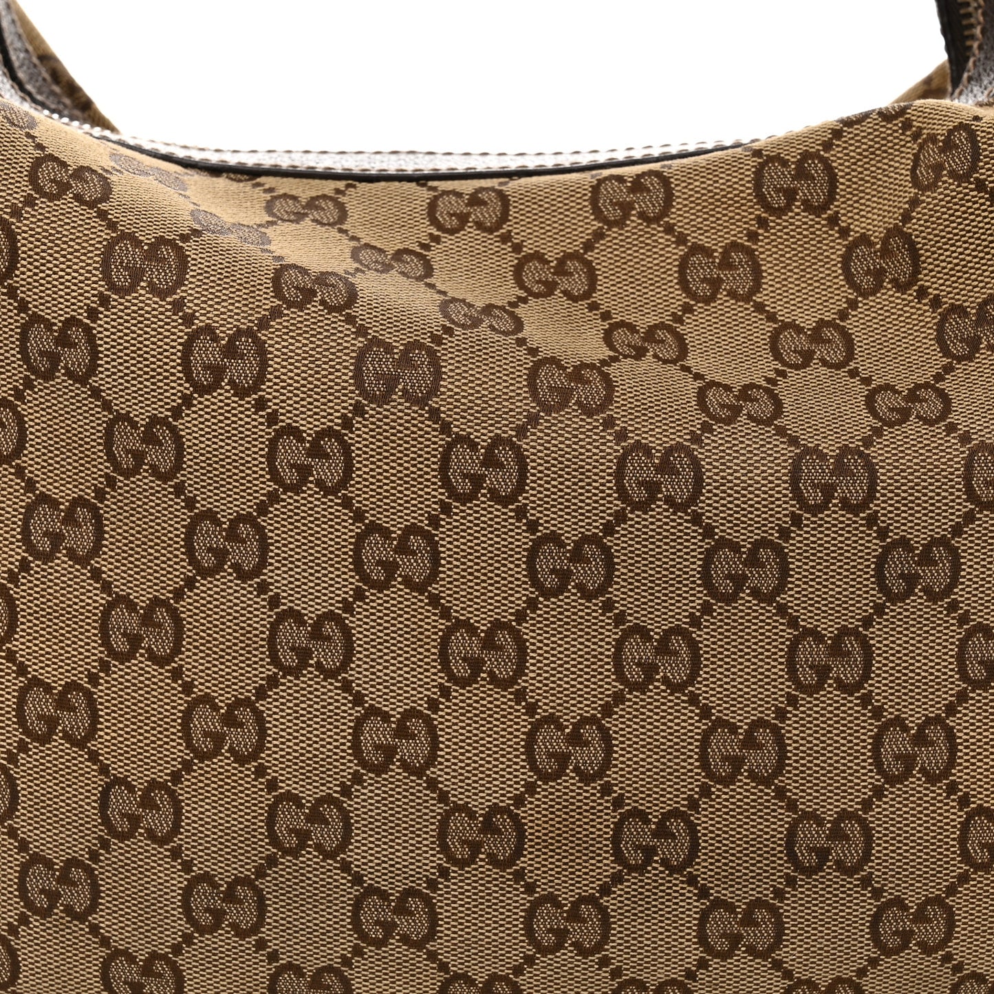 GG Monogram Medium Charmy Hobo Dark Brown