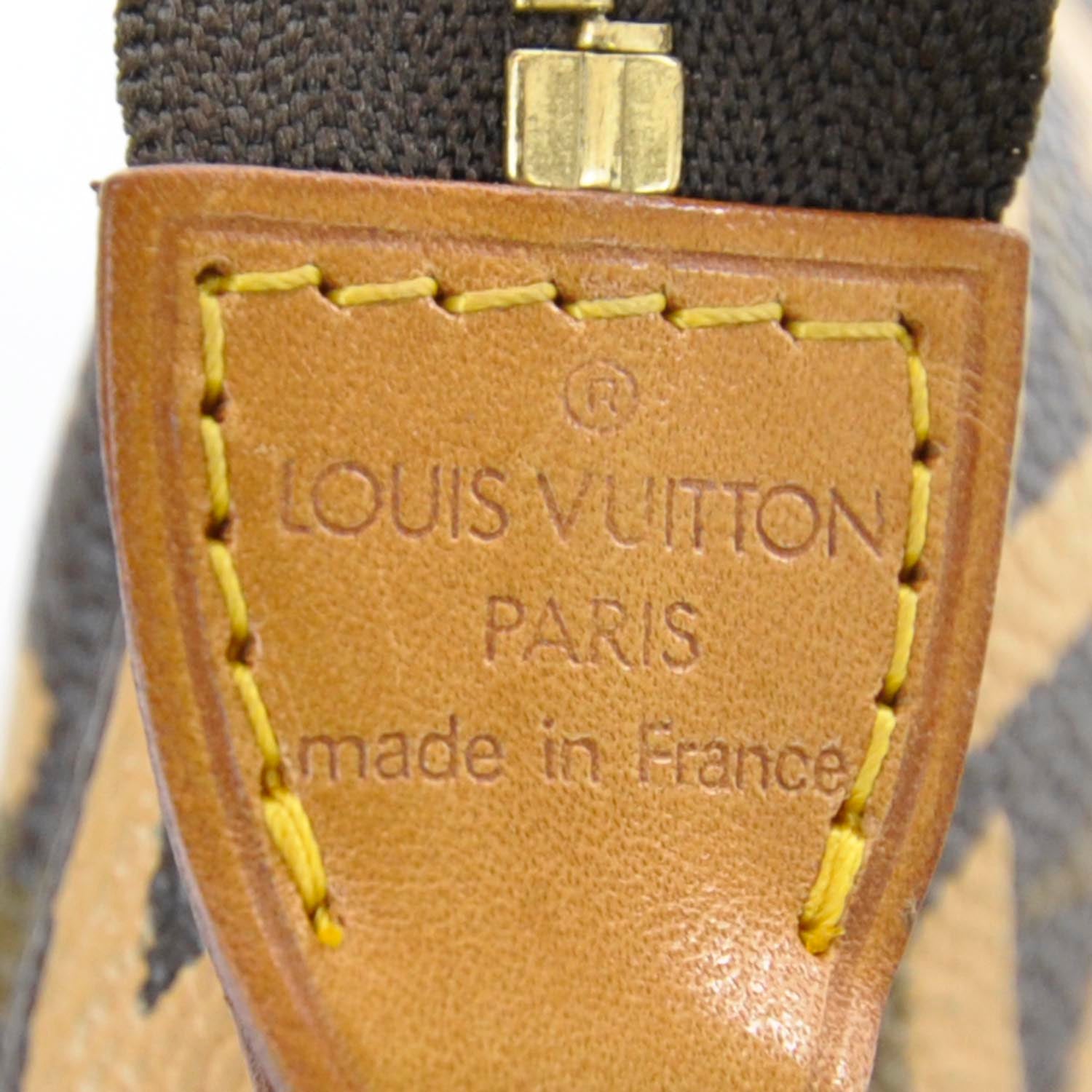 Louis Vuitton Monogram Graffiti Pochette Accessories Peach 6 of 9