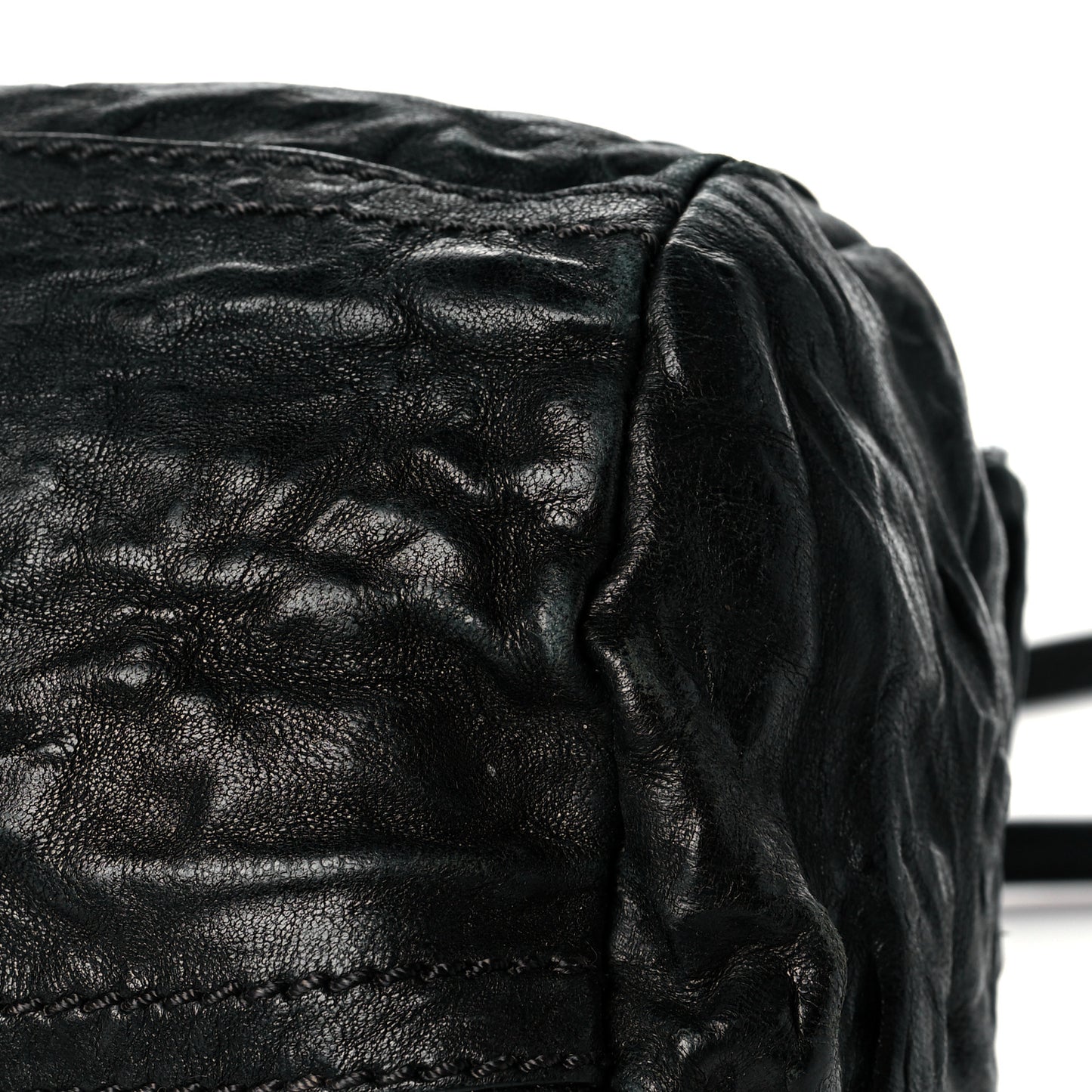 Tumbled Sheepskin Mini Pandora Black