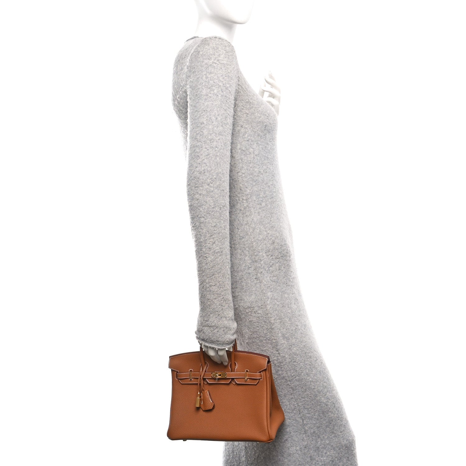 Hermes Togo Birkin 25 Gold 2 of 11