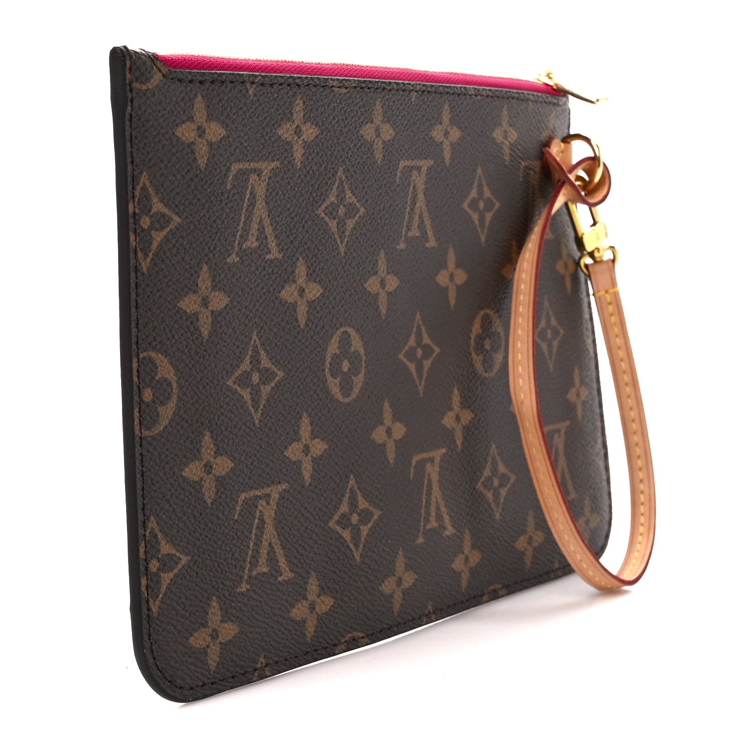 Louis Vuitton Monogram Neverfull MM GM Pochette Pivoine 3 of 10