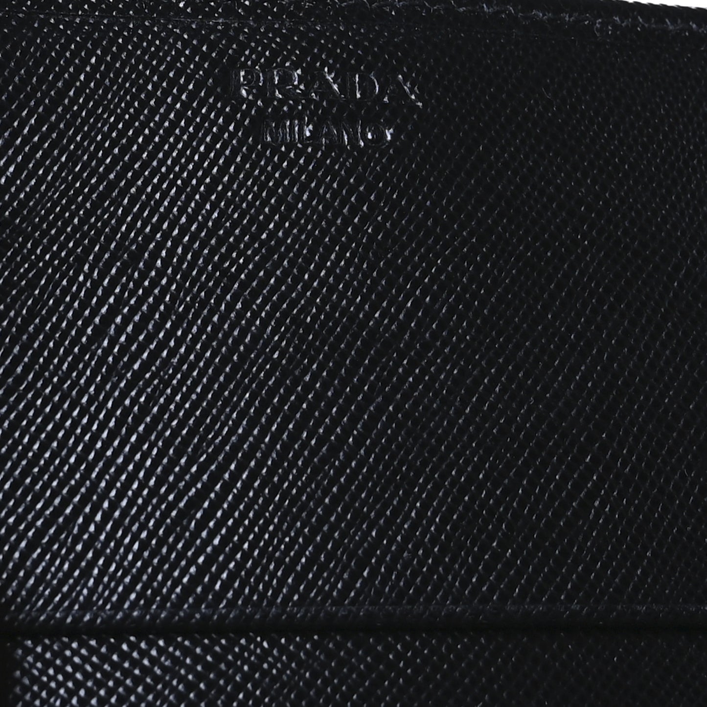 Saffiano Fiocco Bow Continental Wallet Black