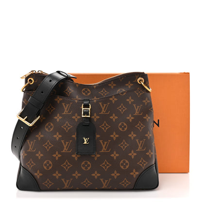 Louis Vuitton Monogram Odeon MM Black 15 of 15