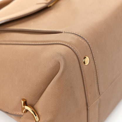 Salvatore Ferragamo Calfskin Suzanna Satchel Yuta 15 of 23