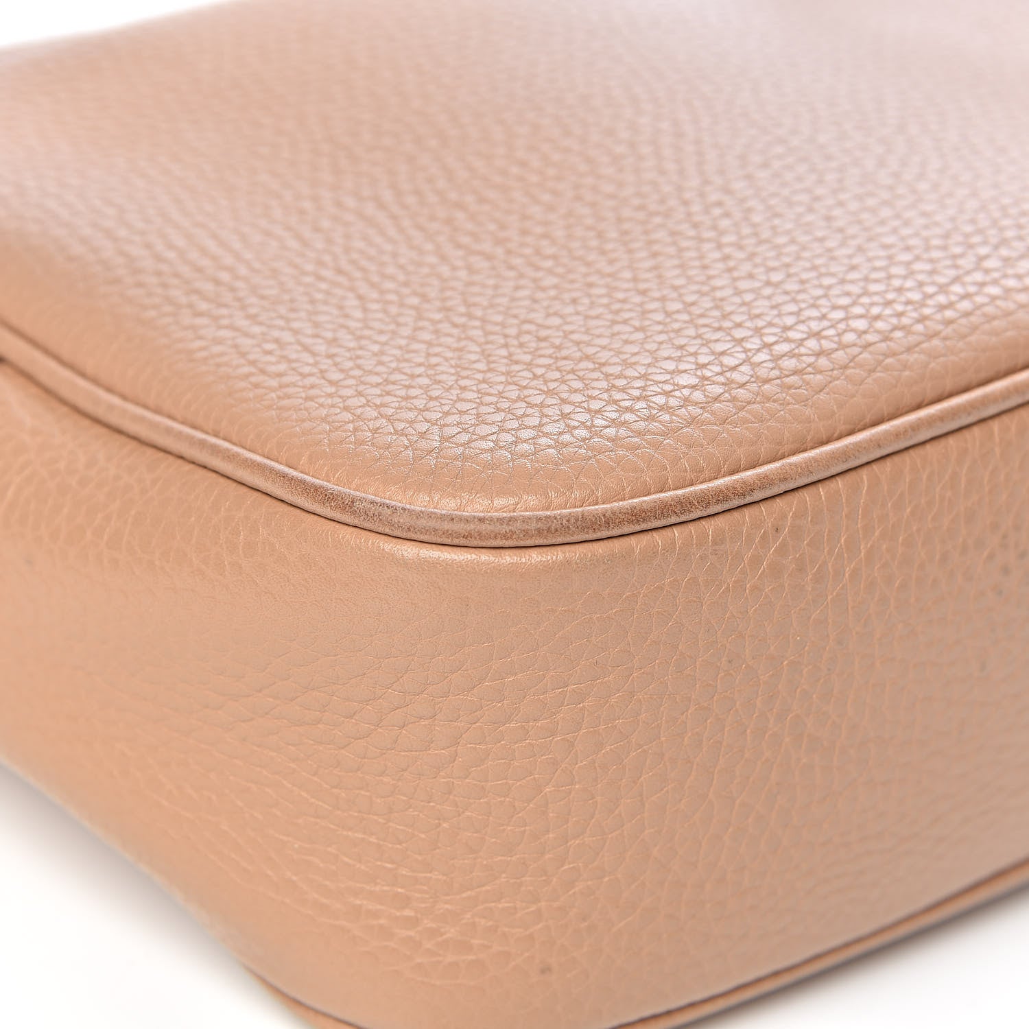 Gucci Pebbled Calfskin Small Soho Disco Bag Rose Beige 12 of 14