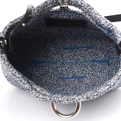 Balenciaga Tweed Toggle Convertible Tote Bleu 5 of 11
