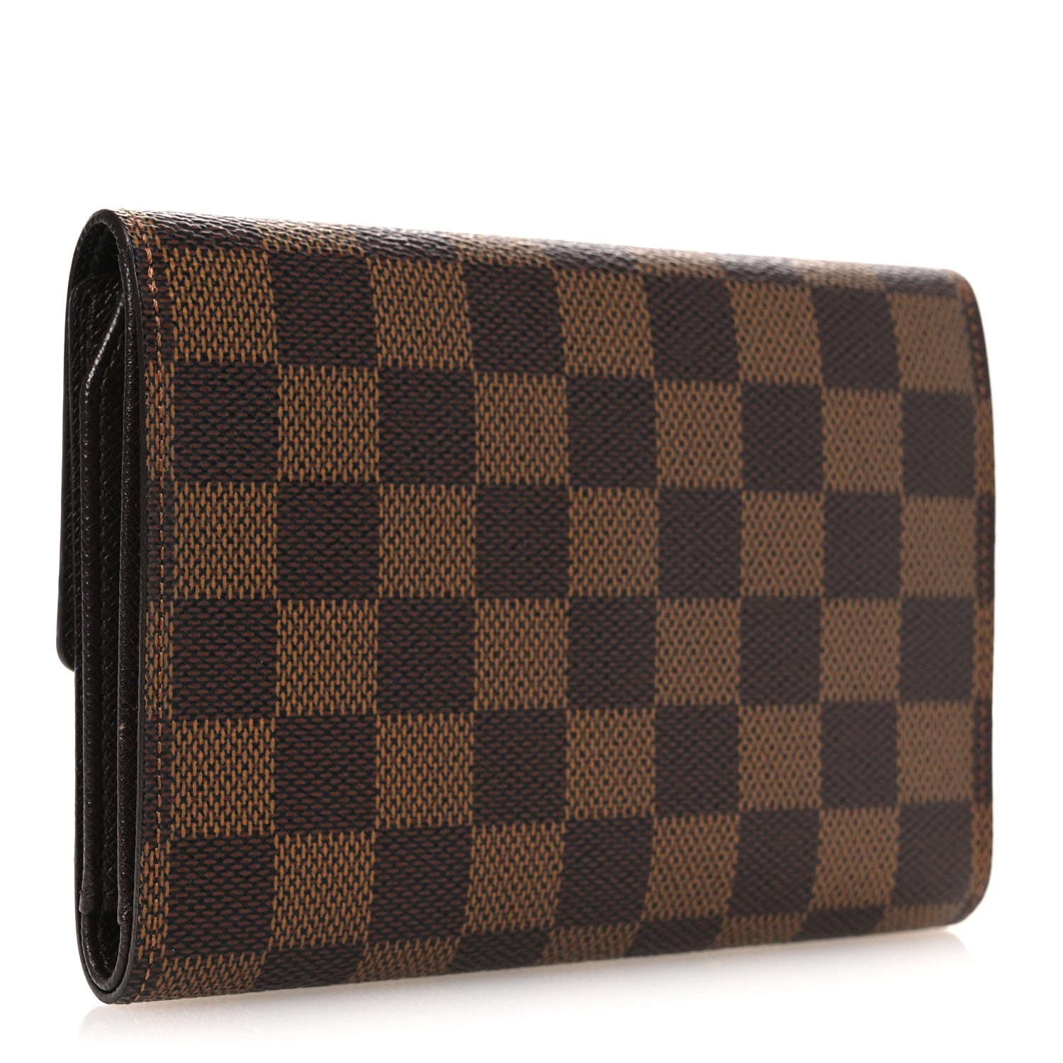 Louis Vuitton Damier Ebene Porte Tresor Etui Papier Wallet 3 of 9