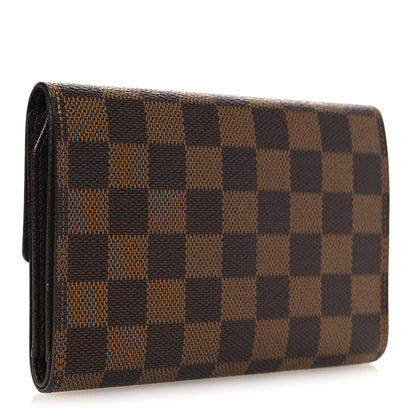 Louis Vuitton Damier Ebene Porte Tresor Etui Papier Wallet 3 of 9