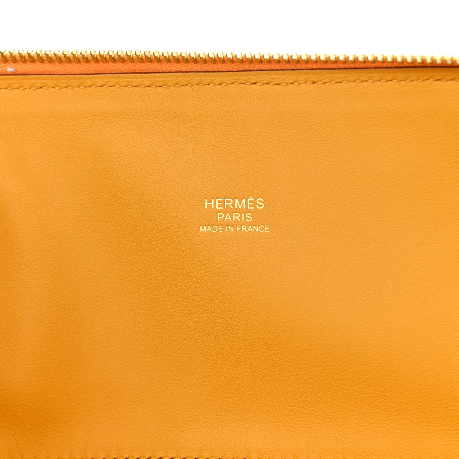 Hermes Taurillon Clemence Bolide 31 Jaune Ambre 6 of 10