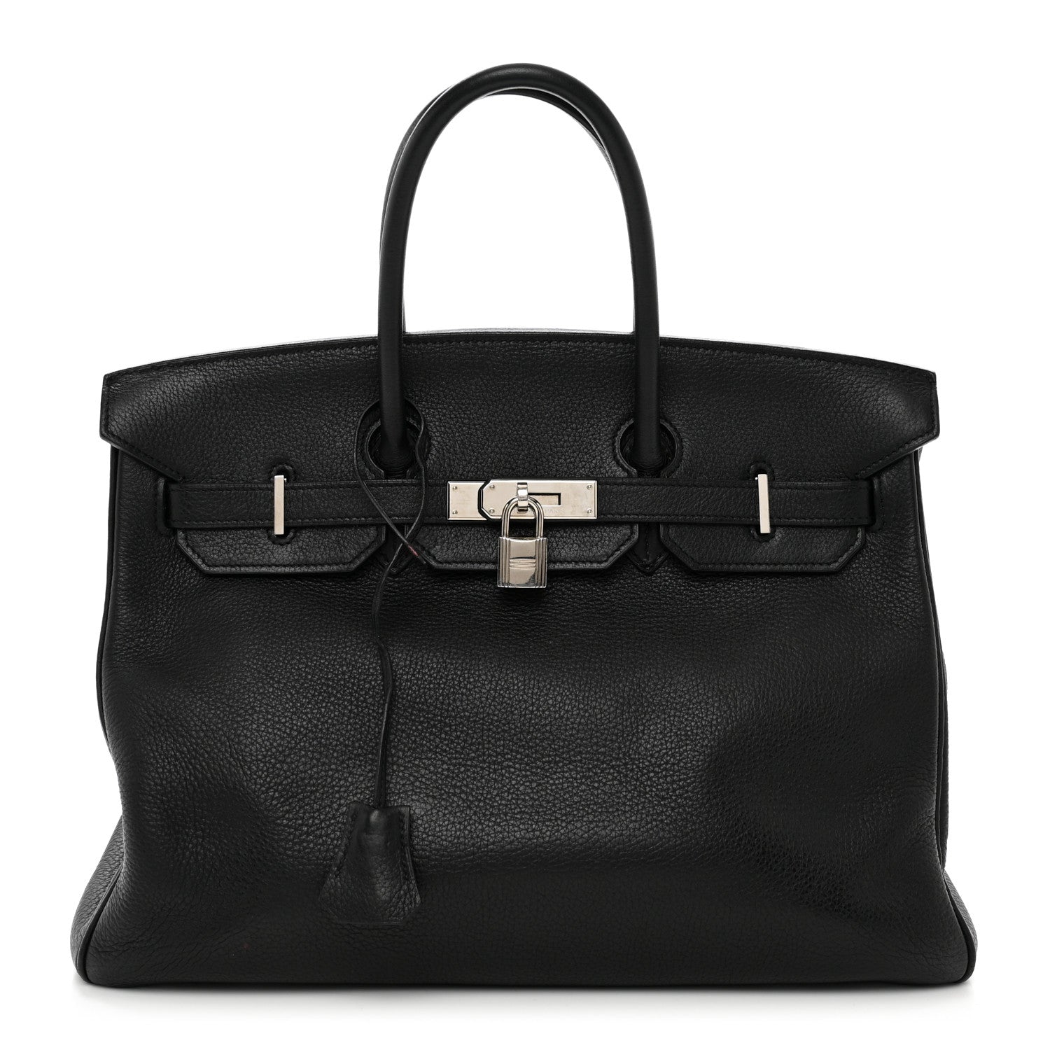Hermes Taurillon Clemence Birkin 35 Black 1 of 13