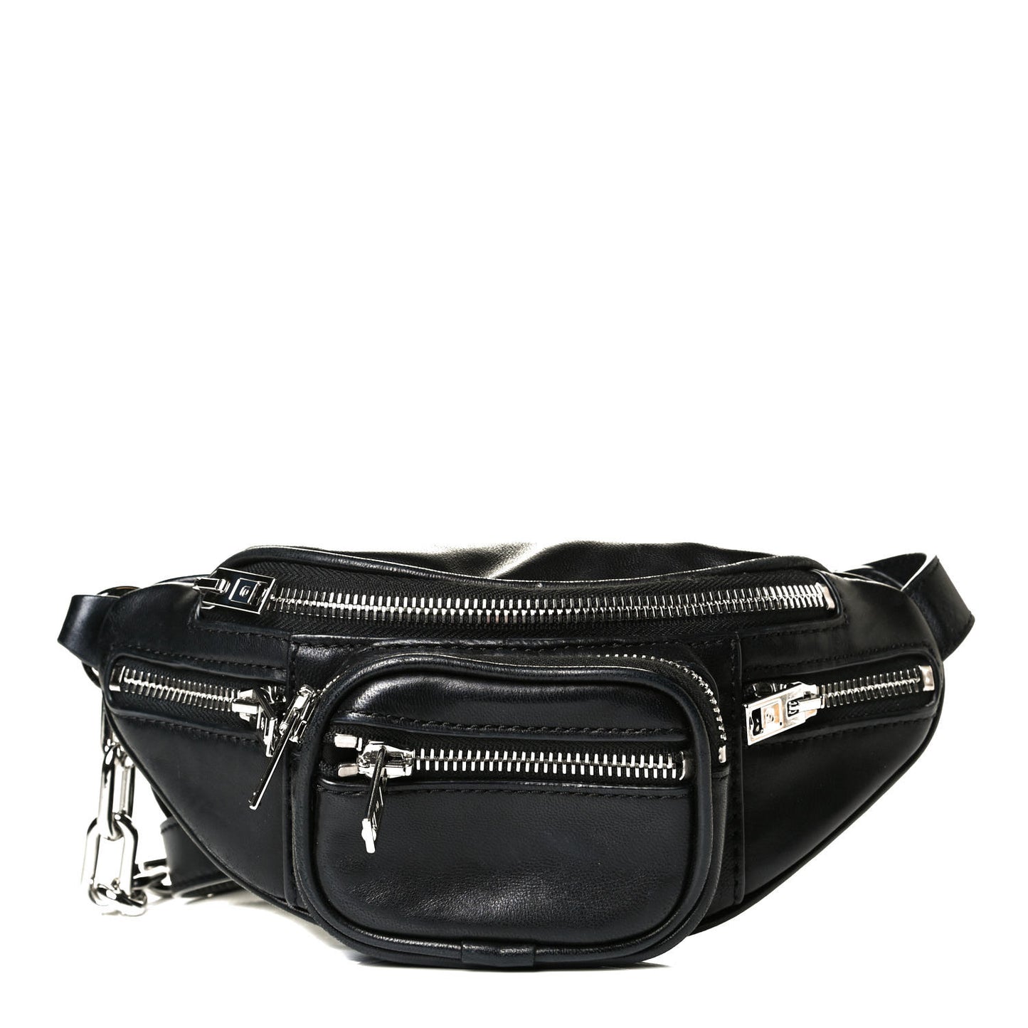 Lambskin Mini Attica Belt Bag Black