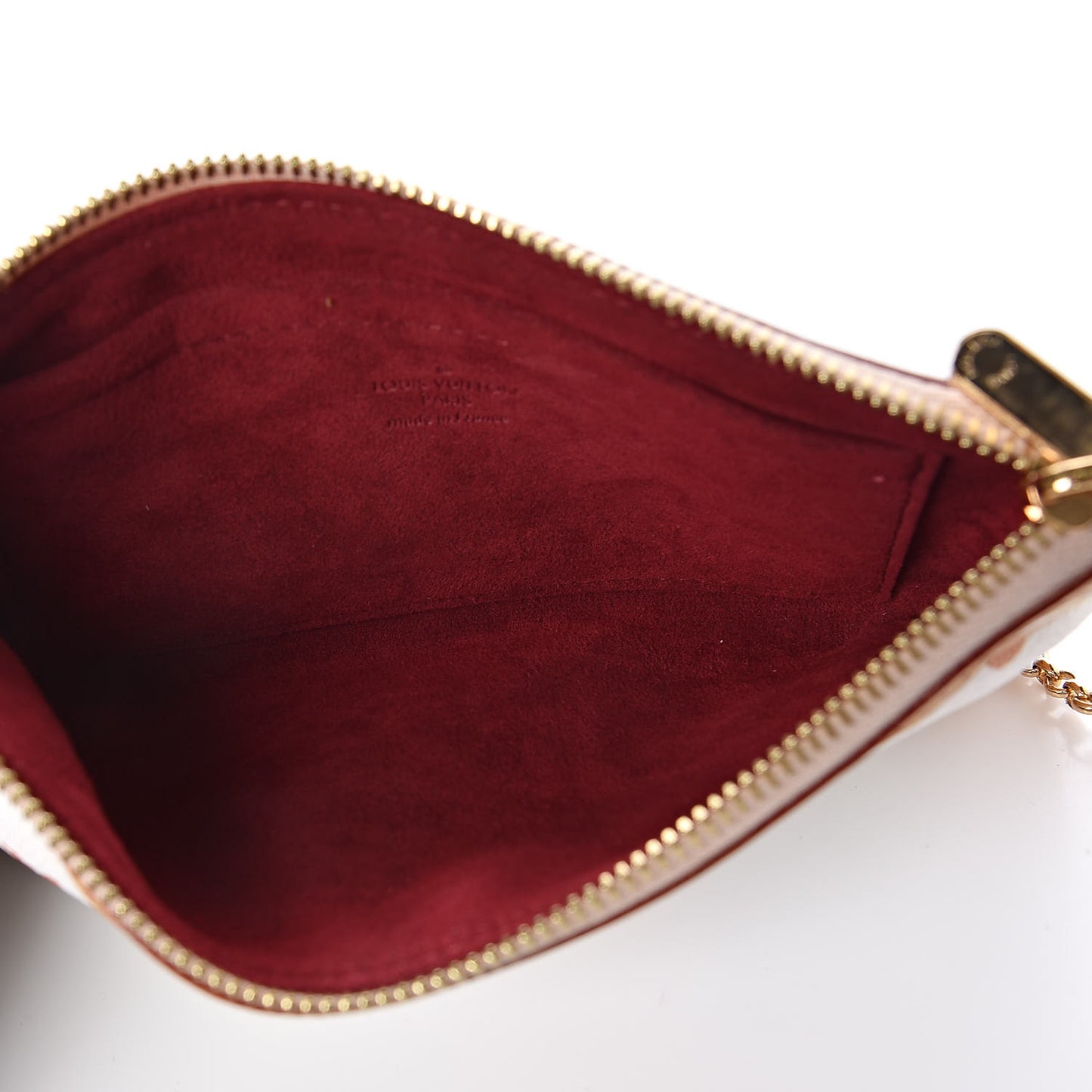 Monogram Multicolor Pochette Milla MM White