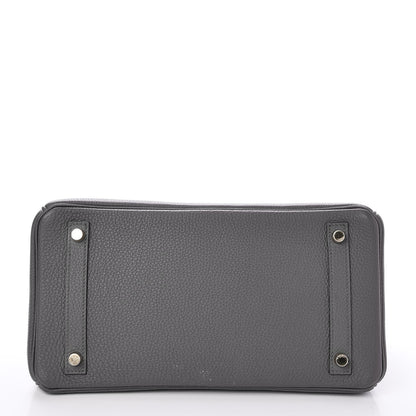 Hermes Togo Birkin 30 Etain 6 of 37