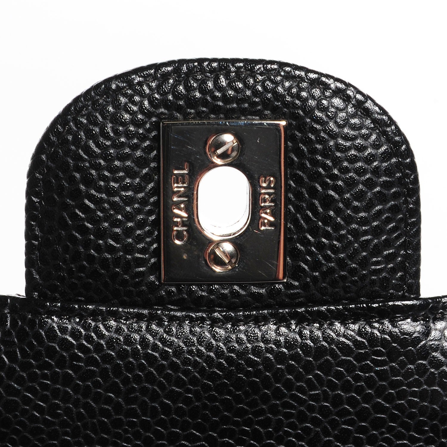 Chanel Caviar Quilted Mini Square Flap Black 6 of 8