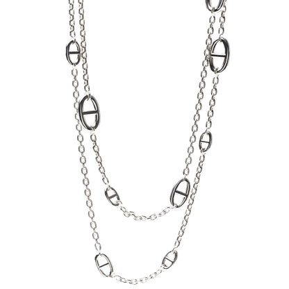 Hermes Sterling Silver Farandole Necklace 120 1 of 5