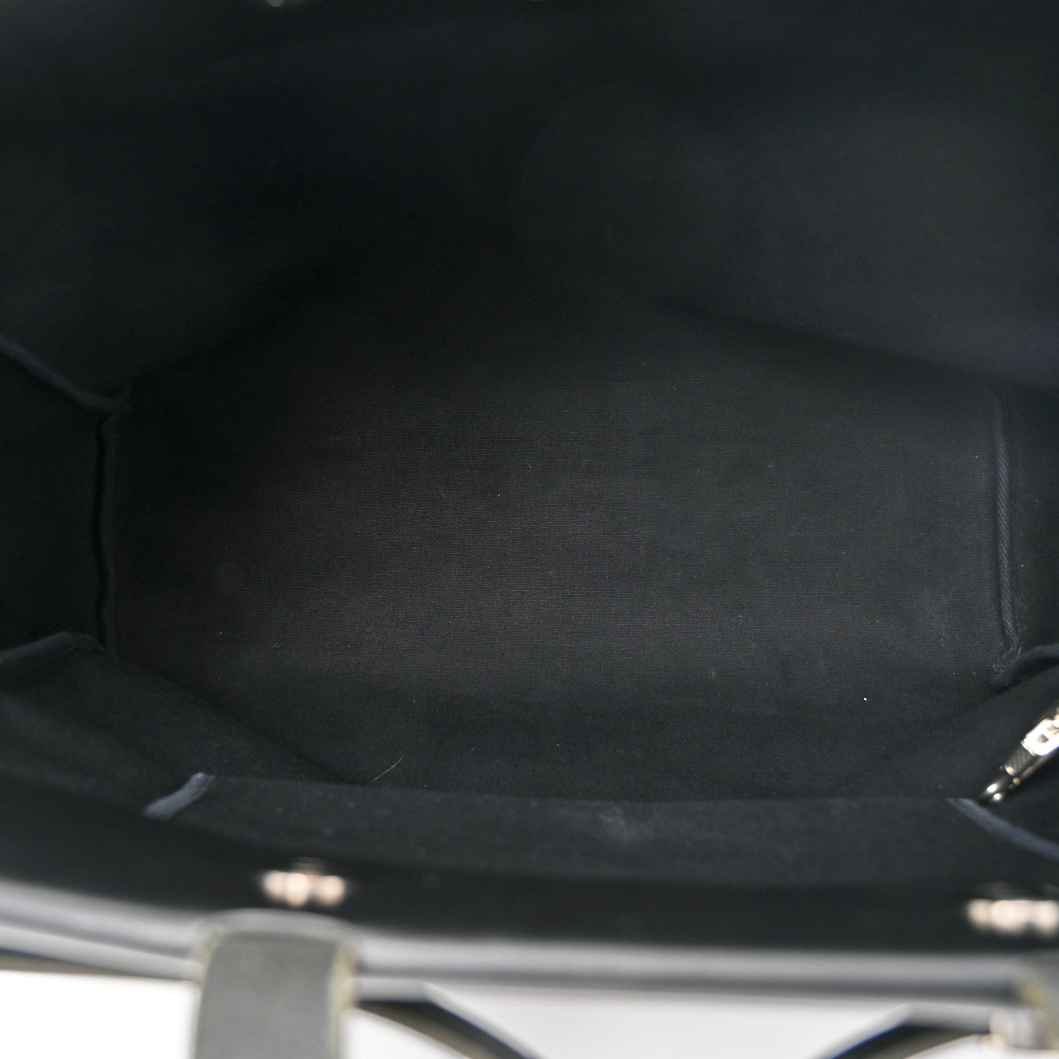 Hermes Toile Vache Hunter Herbag Cabas MM Black 5 of 11