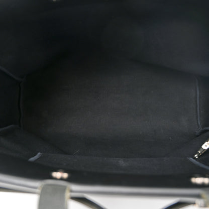 Hermes Toile Vache Hunter Herbag Cabas MM Black 5 of 11