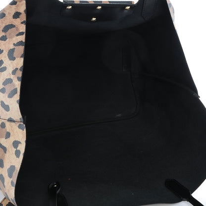 Givenchy Textured Coated Canvas Leopard Print Large Antigona Tote 5 of 7