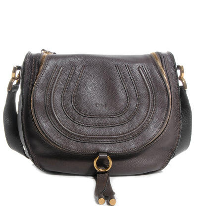 Chloe Calfskin Marcie Crossbody Bag Ash 1 of 9
