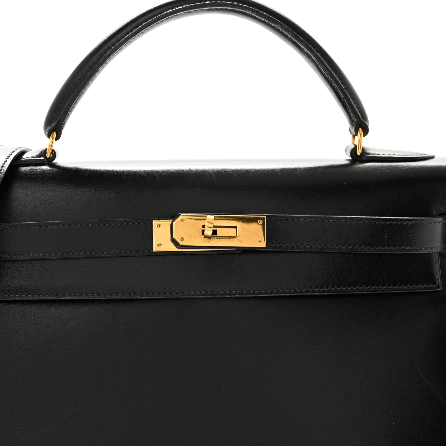 Hermes Box Kelly Sellier 32 Black 8 of 14