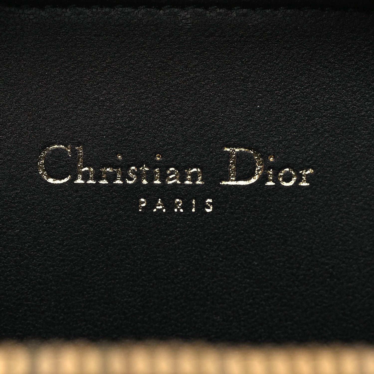 Christian Dior Calfskin Canvas Houndstooth Embroidered CD Signature Oval Crossbody Camera Bag Black White 6 of 11