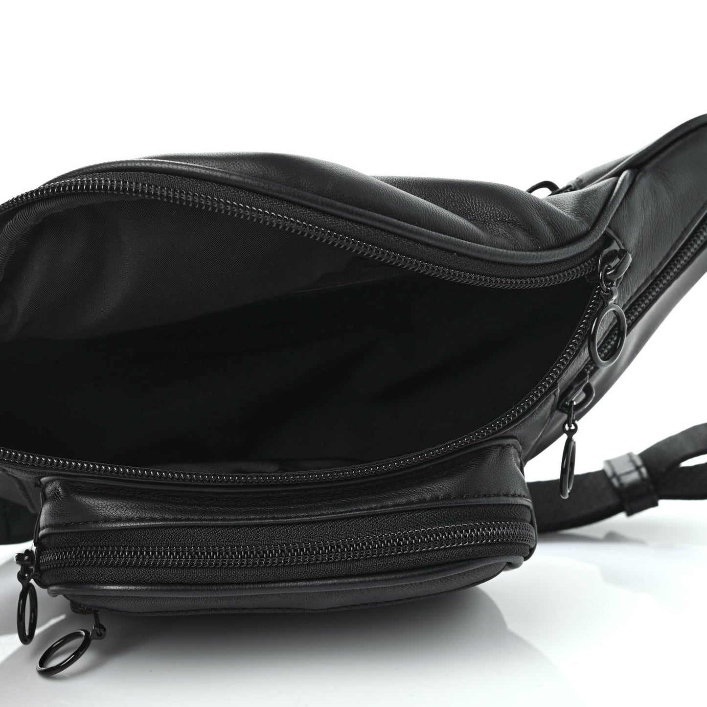 Nappa Attica Sport Belt Bag Black