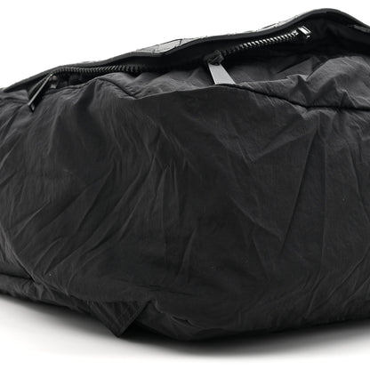 Bottega Veneta Nappa Nylon Intreccio Packable Backpack Black 16 of 16