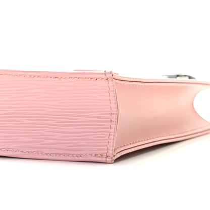 Louis Vuitton Epi Petit Sac Plat Rose Ballerine 8 of 9