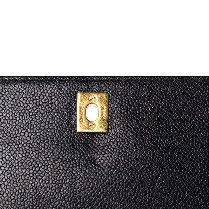 Chanel Caviar Quilted Flap Shoulder Bag Black 17 of 17