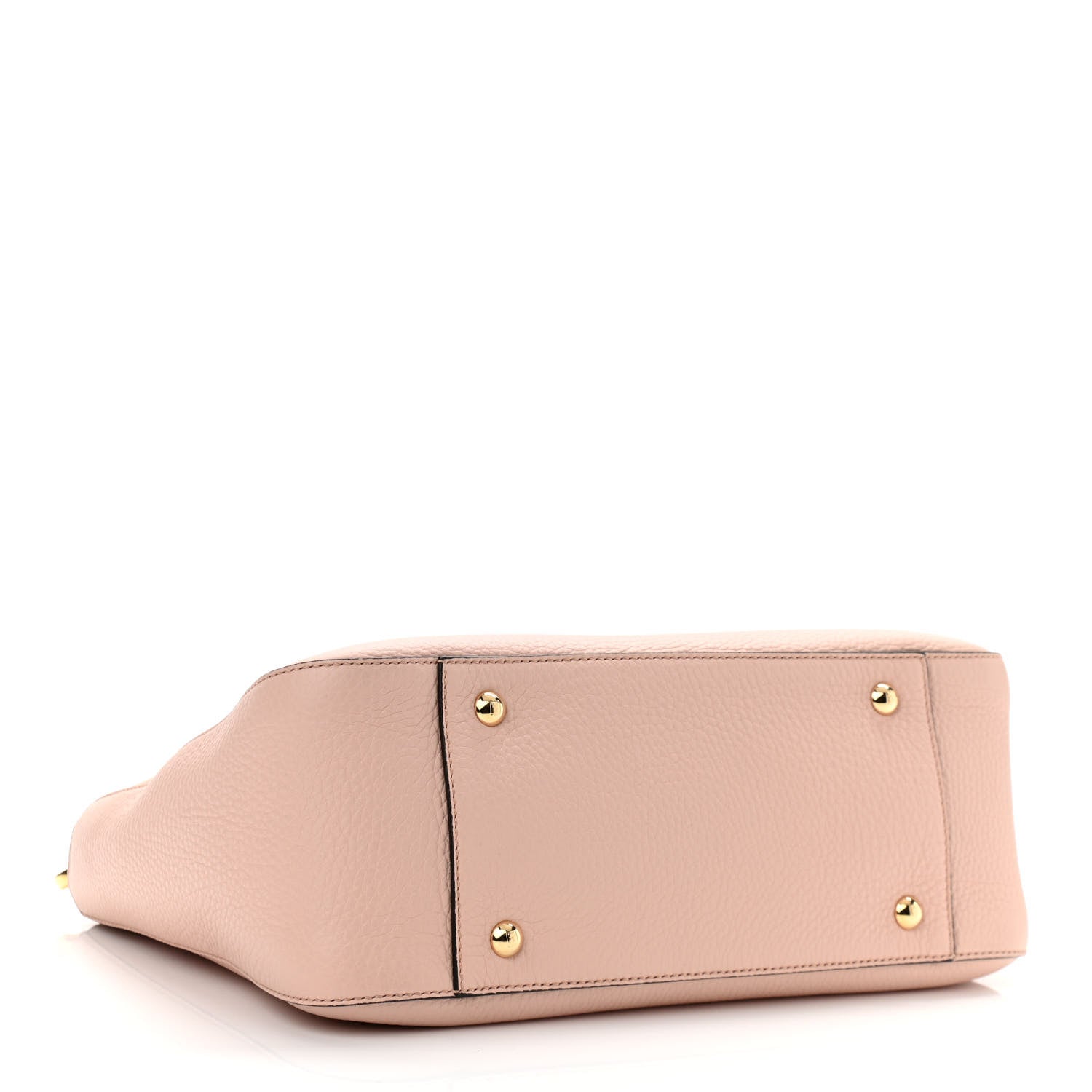 Fendi Cuoio Romano Selleria Small FF Tote Cipria 3 of 10