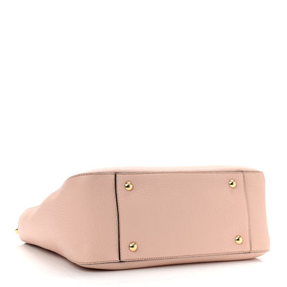 Fendi Cuoio Romano Selleria Small FF Tote Cipria 3 of 10