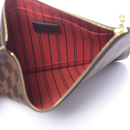 Louis Vuitton Damier Ebene Neverfull MM GM Pochette 5 of 7