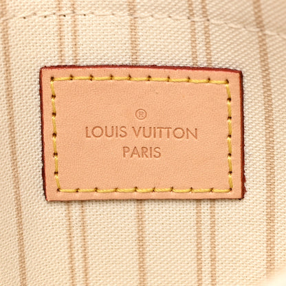 Louis Vuitton Damier Azur Neverfull MM GM Pochette 7 of 8
