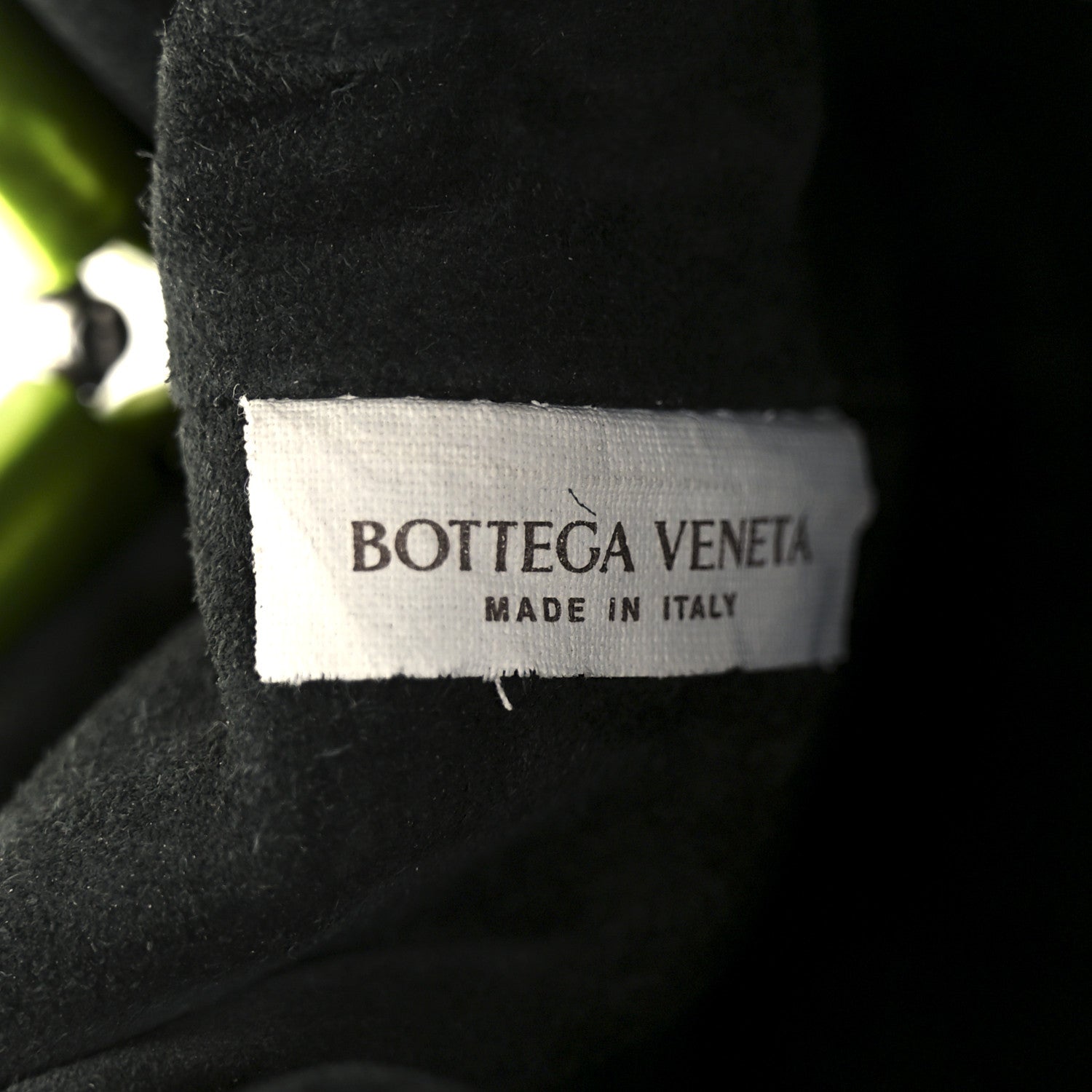 Bottega Veneta Metallic Crushed Calfskin The Mini Pouch Chlorophyll 8 of 12