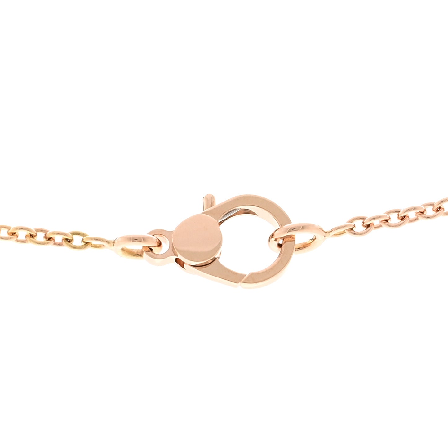 18K Rose Gold Diamond Finesse Pendant Necklace