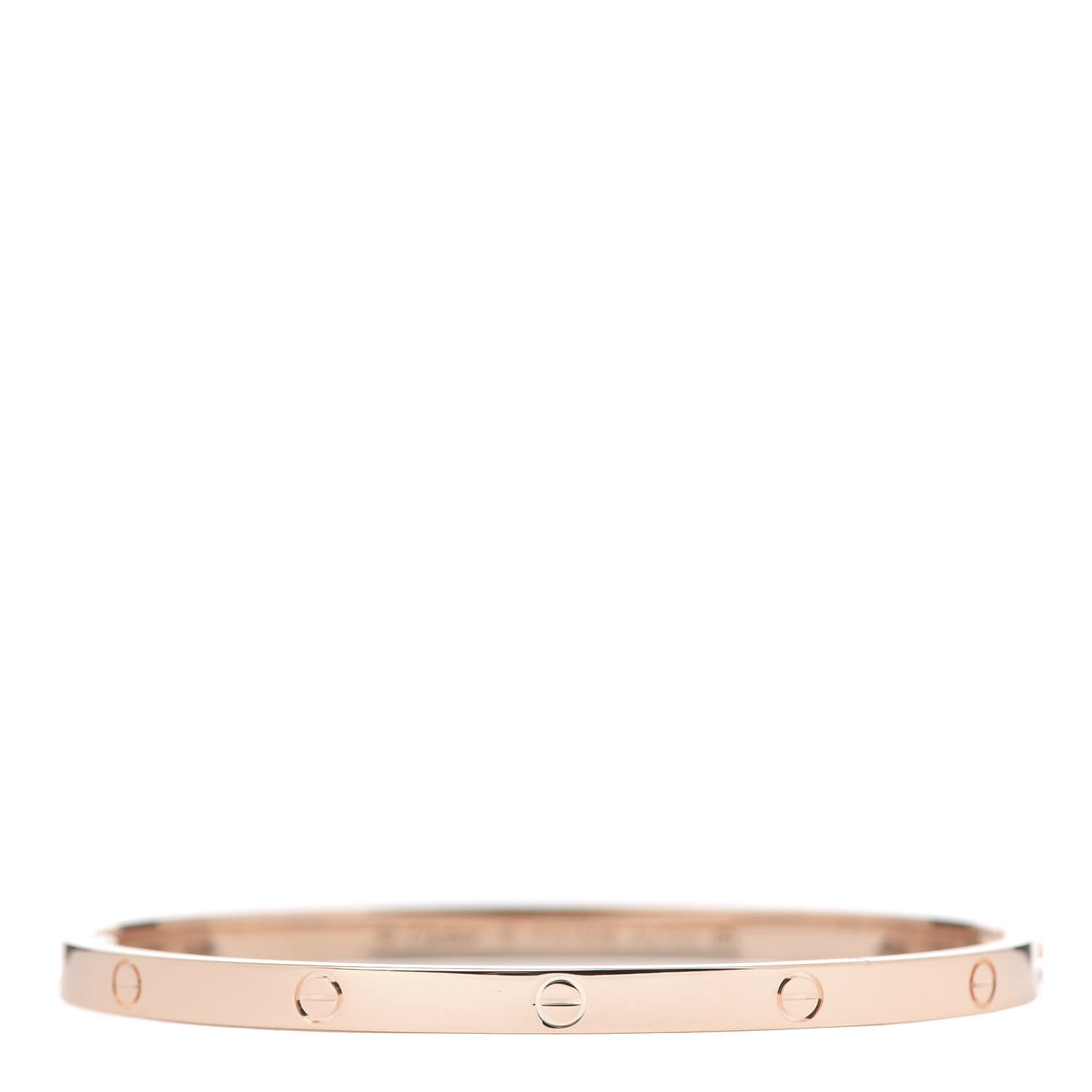 Cartier 18K Pink Gold Small LOVE Bracelet 16 1 of 8