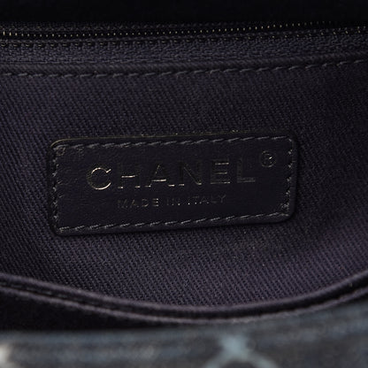 Chanel Denim Quilted Mini Coco Handle Flap Blue 6 of 9