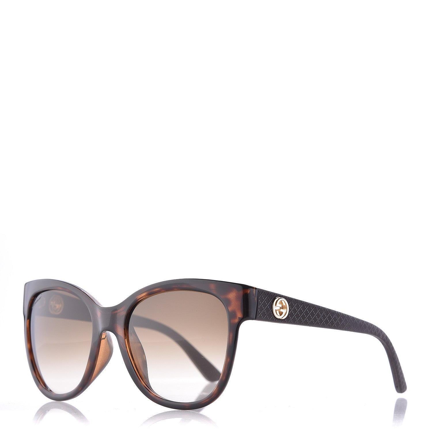 Gucci Diamante Sunglasses GG 3795/F/S Tortoise Brown 1 of 8
