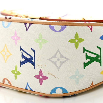 Louis Vuitton Monogram Multicolor Sologne White 9 of 9