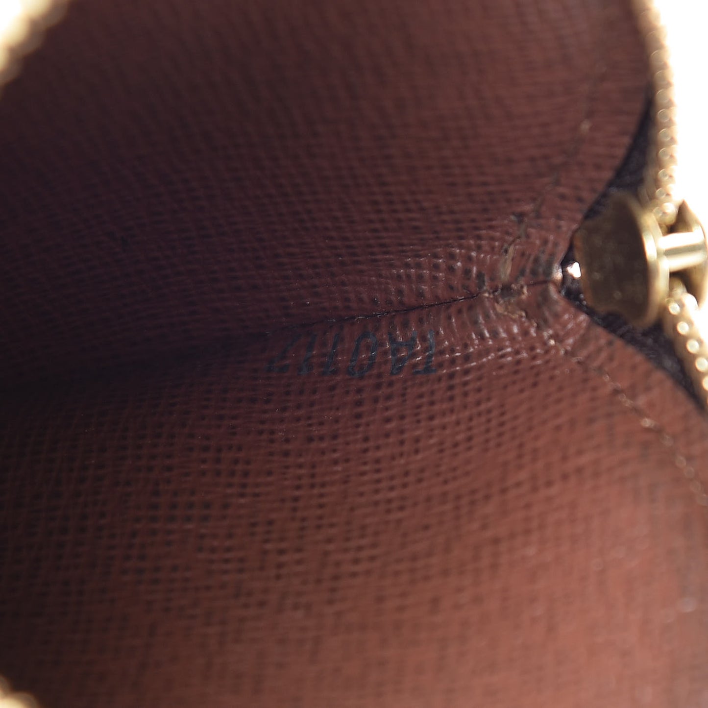 Monogram Round Coin Purse