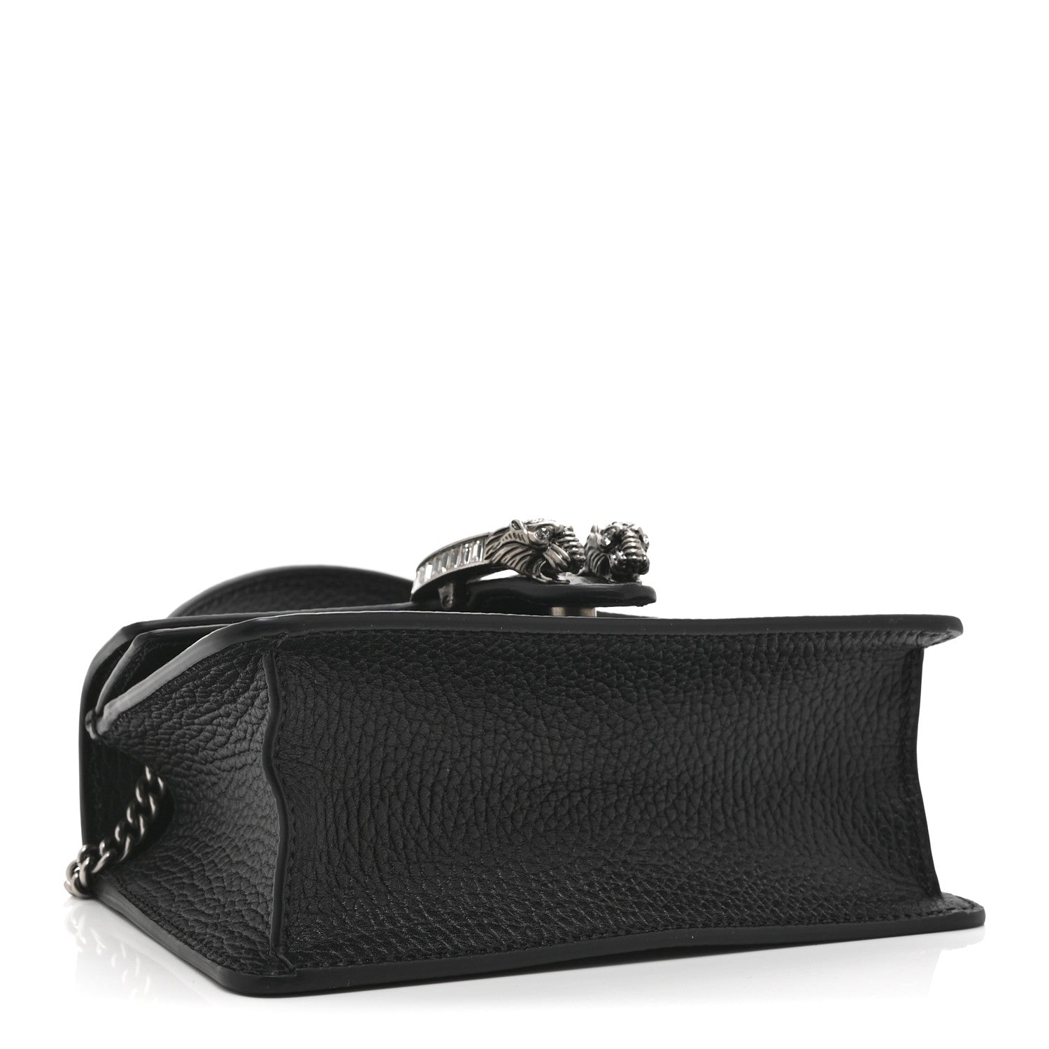 Gucci Dollar Calfskin Crystal Mini Dionysus Top Handle Bag Black Crystal 4 of 10